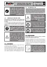 Preview for 6 page of Butler SEIDO.30 Instruction Manual