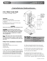 Buyers Products Company LT25 Installation Instructions preview