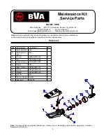 Preview for 6 page of BVA Hydraulics SR05 Instruction Manual