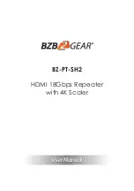 Preview for 1 page of BZB Gear BZ-PT-SH2 User Manual