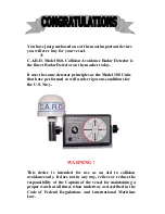 Preview for 2 page of C.A.R.D. 60 Installation And Operation Manual