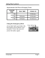 Preview for 7 page of C. Crane Camping Equipment Instruction Manual