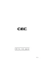 Preview for 24 page of C.E.C. CD3N Owner'S Manual