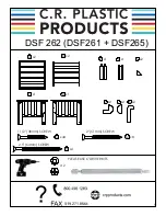 Preview for 5 page of C.R. Plastic Products DSF261 Manual