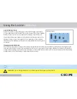 Preview for 10 page of C-SCOPE Cable Avoidance Tool Instruction Manual