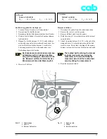 Preview for 57 page of CAB A3 Service Manual