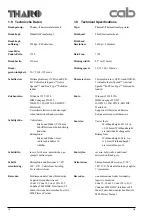 Preview for 12 page of CAB A8 Service Manual