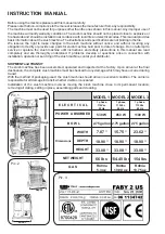 Preview for 2 page of CAB FABY 2 Service Manual