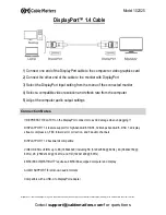 cable matters 102025 Manual preview