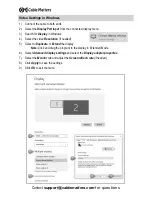 Preview for 2 page of cable matters 102025 Manual