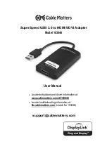 cable matters 103046 User Manual preview