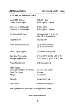 Preview for 10 page of cable matters 103046 User Manual