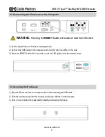 Preview for 6 page of cable matters 201080 User Manual