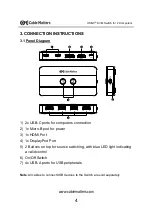 Preview for 6 page of cable matters 201085 User Manual