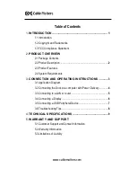 Preview for 2 page of cable matters USB-C 201031 User Manual