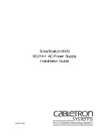 Cabletron Systems 9C214-1 Installation Manual preview