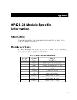 Preview for 3 page of Cabletron Systems 9F426-03 Appendix