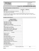 Preview for 2 page of Cabletron Systems Cabletron CyberSWITCH CSX5500 Release Note