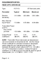 Preview for 17 page of Cabletron Systems FOT-F3 User Manual