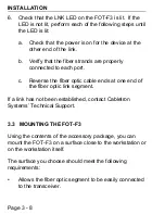 Preview for 30 page of Cabletron Systems FOT-F3 User Manual