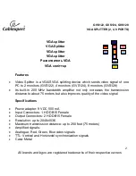 Preview for 2 page of Cablexpert GVS122 User Manual