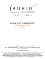 Preview for 1 page of Cacoonworld KURIO Quick Installation Manual