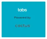 Preview for 2 page of Cactus Tabs Get Started