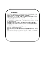 Preview for 3 page of Caddytek CaddyCruiser ONE V4 User Manual