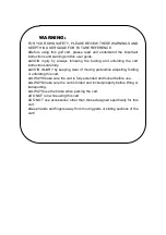 Preview for 3 page of Caddytek EZ-Fold User Manual