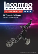 Caddytek incontro sports Instructional Manual preview