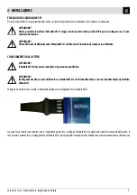 Preview for 7 page of Cadel 5016001 Installation Manual