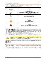 Preview for 3 page of Cadel EASY-SWEET 3 Installation, Use And Maintenance Manual