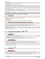 Preview for 6 page of Cadel EASY-SWEET 3 Installation, Use And Maintenance Manual