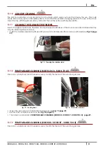 Preview for 32 page of Cadel KOOK 60 4.0 Installation, Use And Maintenance Manual