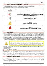 Preview for 27 page of Cadel MINI Installation, Use And Maintenance Manual