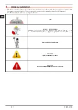 Preview for 54 page of Cadel VENUS Installation, Use And Maintenance Manual