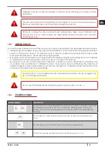 Preview for 75 page of Cadel VENUS Installation, Use And Maintenance Manual