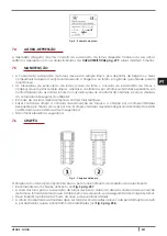Preview for 257 page of Cadel VENUS Installation, Use And Maintenance Manual