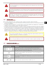 Preview for 273 page of Cadel VENUS Installation, Use And Maintenance Manual