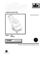 Cadet CDT7 Operating Instructions Manual preview