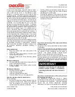 Preview for 10 page of CADEXAIR CA Series Installation And Maintenance Manual