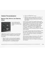 Preview for 110 page of Cadillac 2003 Seville Owner'S Manual