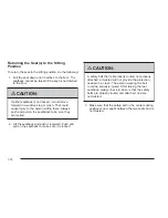 Preview for 22 page of Cadillac 2009 ESCALADE ESV Owner'S Manual