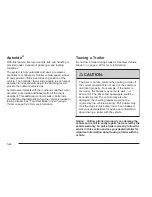 Preview for 420 page of Cadillac 2009 ESCALADE ESV Owner'S Manual