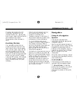 Preview for 27 page of Cadillac 2010 DTS Navigation Manual