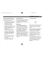 Preview for 31 page of Cadillac 2010 DTS Navigation Manual