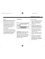 Preview for 47 page of Cadillac 2010 DTS Navigation Manual