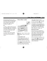 Preview for 41 page of Cadillac 2011 SRX CROSSOVER Owner'S Manual