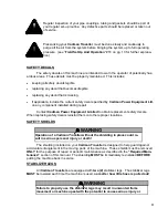 Preview for 9 page of Cadman 3250XL Operator And Parts Manual