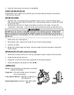 Preview for 12 page of Cadman 3250XL Operator And Parts Manual